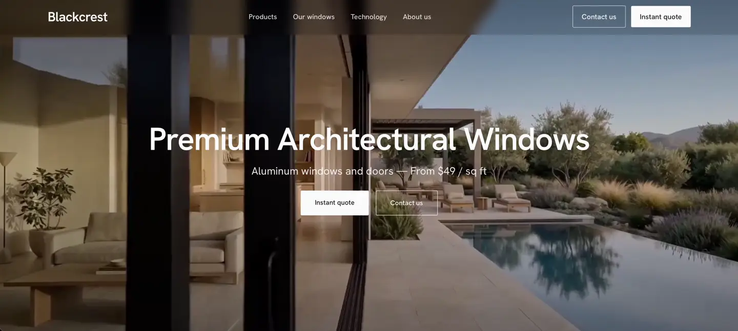 Blackcrest — project video